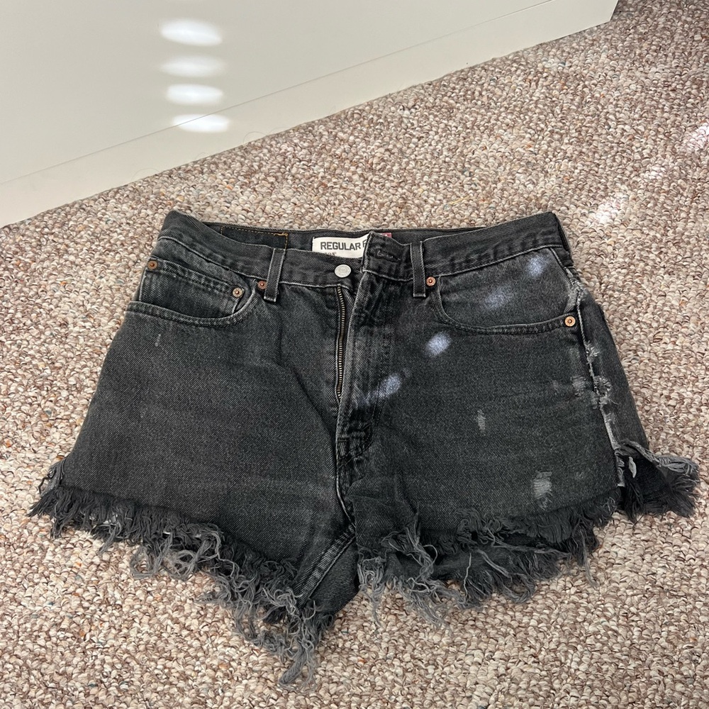 Levi black shorts